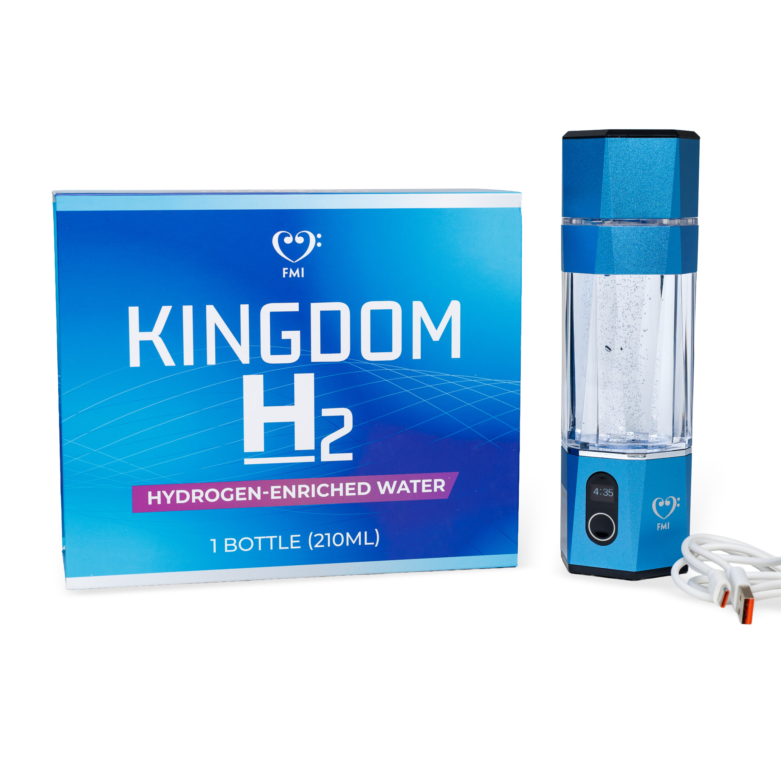 Kingdom H2 Bottle Contents